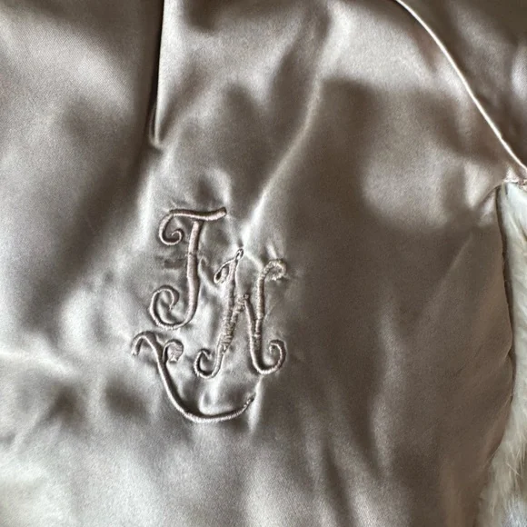 Vintage 1950s Marshall field & Company RARE sapphire mink fur coat cape - Picture 5 of 11